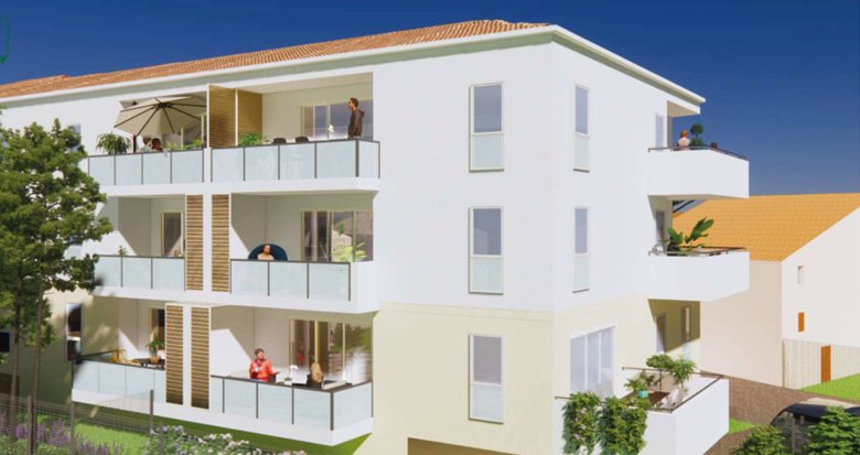 Achat / Vente appartement neuf Miramas résidence intimiste à la campagne (13140) - Réf. 6859