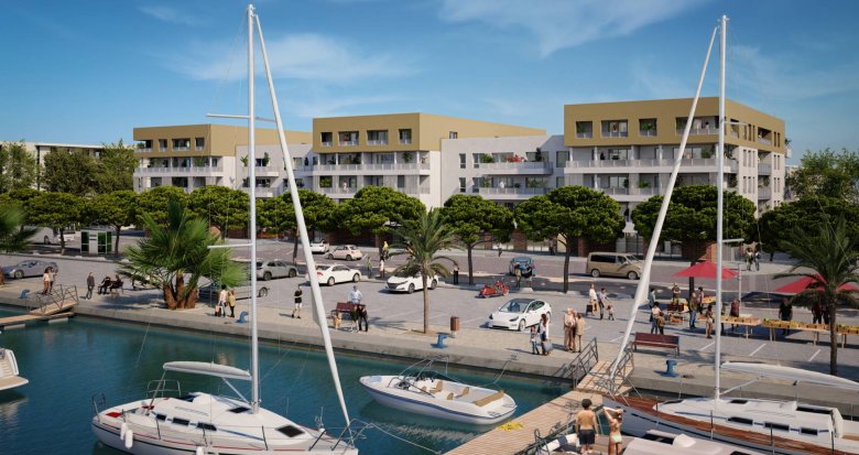 Achat / Vente appartement neuf Port-Saint-Louis-du-Rhône avec vue sur le port (13230) - Réf. 8916
