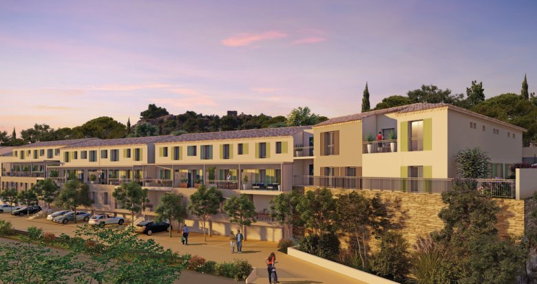 Achat / Vente appartement neuf Rognes résidence intimiste au centre du village (13840) - Réf. 13223