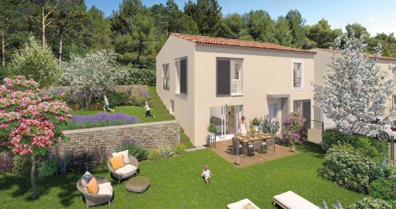 Achat / Vente appartement neuf Rousset à 20 minutes d’Aix-en-Provence (13790) - Réf. 6928