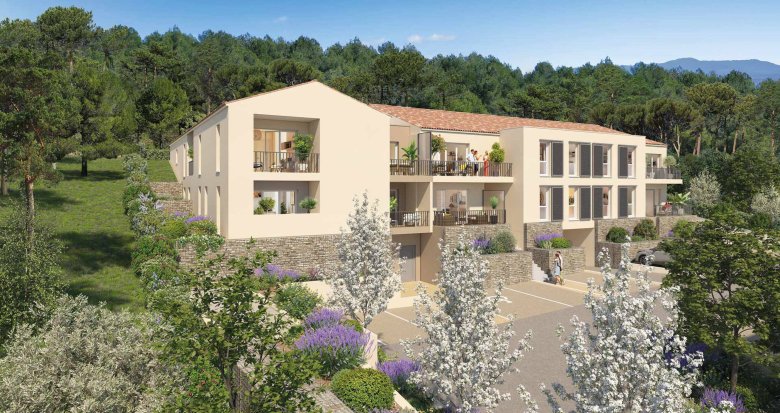 Achat / Vente appartement neuf Rousset à 20 minutes d’Aix-en-Provence (13790) - Réf. 6928