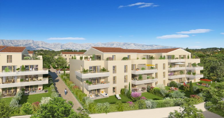 Achat / Vente appartement neuf Rousset proche centre (13790) - Réf. 2733