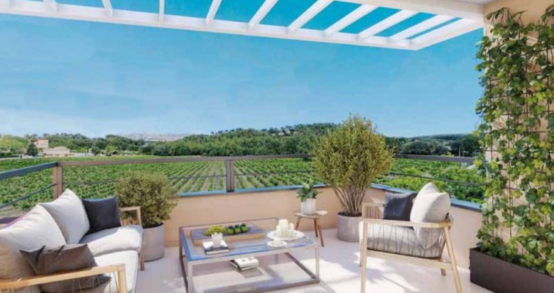 Achat / Vente appartement neuf Rousset proche centre ville et vue Ste Victoire (13790) - Réf. 7270
