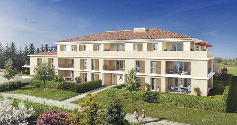 Achat / Vente appartement neuf Saint-Cannat proche du centre-ville (13760) - Réf. 7797