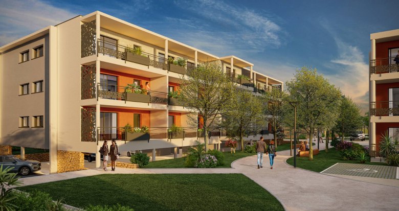 Achat / Vente appartement neuf Senas en plein coeur du village (13560) - Réf. 7815