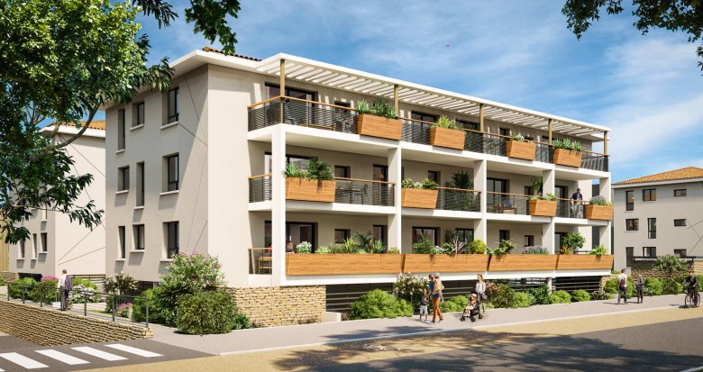 Achat / Vente appartement neuf Senas en plein coeur du village (13560) - Réf. 7815