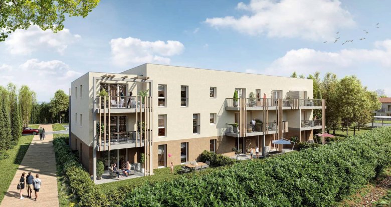 Achat / Vente appartement neuf Sénas quartier de l’Auture à 15 min à pied de la gare (13560) - Réf. 11328