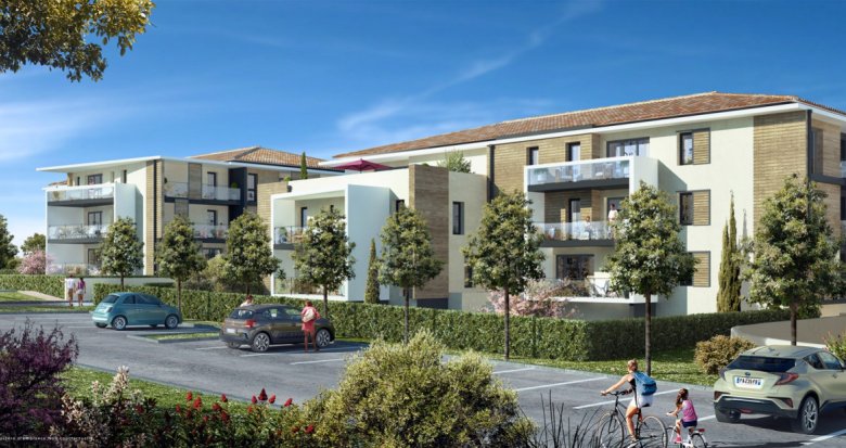 Achat / Vente appartement neuf Velaux proche du centre du village (13880) - Réf. 6136