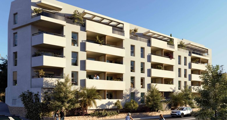 Achat / Vente appartement neuf Vitrolles coeur historique, résidence à taille humaine (13127) - Réf. 7523