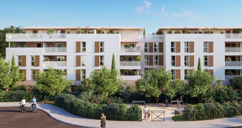 Achat / Vente appartement neuf Vitrolles entre le Parc du Griffon et le centre-ville (13127) - Réf. 13142
