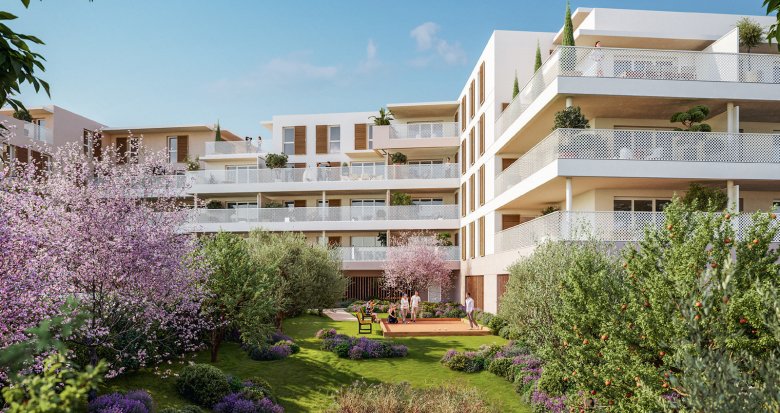 Achat / Vente appartement neuf Vitrolles entre le Parc du Griffon et le centre-ville (13127) - Réf. 13142